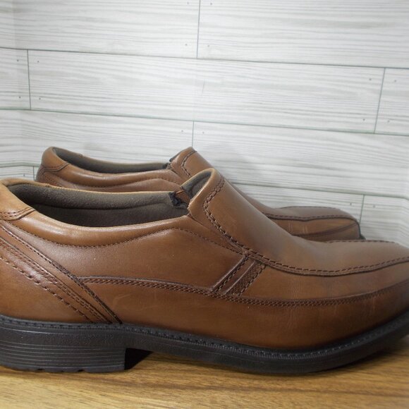 Rockport Men's Leather Slip-On Shoes Size 14 - Picture 1 of 5